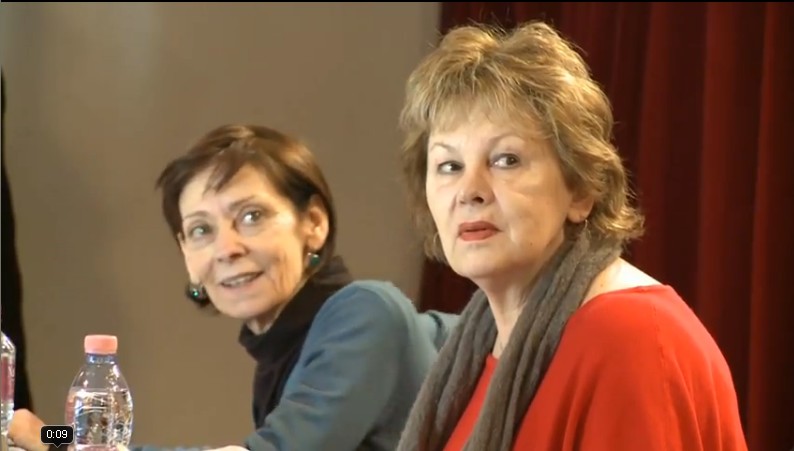 Szegedi Erika, Venczel Vera &eacute;s Hal&aacute;sz Judit  az olvas&oacute;pr&oacute;b&aacute;n